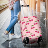 Cherry Pattern Print Luggage Cover Protector-grizzshop