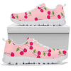 Cherry Pattern Print Sneaker Shoes For Men Women-grizzshop