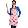 Cherry Pattern Print Women's Apron-grizzshop