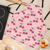 Cherry Pattern Print Women's Apron-grizzshop