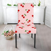 Cherry Pink Pattern Print Chair Cover-grizzshop