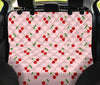 Cherry Pink Pattern Print Pet Car Seat Cover-grizzshop