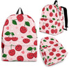 Cherry Print Pattern Backpack-grizzshop