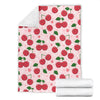 Cherry Print Pattern Blanket-grizzshop