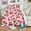 Cherry Print Pattern Blanket-grizzshop