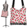 Cherry Print Pattern Crossbody bags-grizzshop