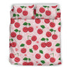 Cherry Print Pattern Duvet Cover Bedding Set-grizzshop