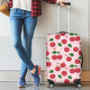 Cherry Print Pattern Luggage Cover Protector-grizzshop