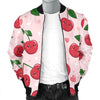 Cherry Print Pattern Men's Bomber Jacket-grizzshop