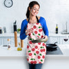 Cherry Print Pattern Women's Apron-grizzshop