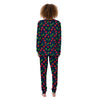 Cherry Red Print Pattern Women's Pajamas-grizzshop