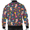 Chess Colorful Pattern Print Men's Bomber Jacket-grizzshop