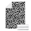 Chess Pattern Print Blanket-grizzshop