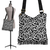 Chess Pattern Print Crossbody bags-grizzshop