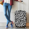 Chess Pattern Print Luggage Cover Protector-grizzshop