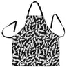 Chess Pattern Print Women's Apron-grizzshop