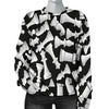 Chess Pattern Print Women's Sweatshirt-grizzshop