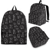 Chess Print Pattern Backpack-grizzshop