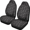 Chess Print Pattern Universal Fit Car Seat Covers-grizzshop