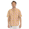 Chicken Cute Print Pattern Men's Short Sleeve Shirts-grizzshop