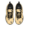 Chicken Hand Drawn Print Pattern Black Sneaker-grizzshop