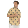 Chicken Hand Drawn Print Pattern Men's Short Sleeve Shirts-grizzshop