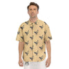 Chicken Hand Drawn Print Pattern Men's Short Sleeve Shirts-grizzshop