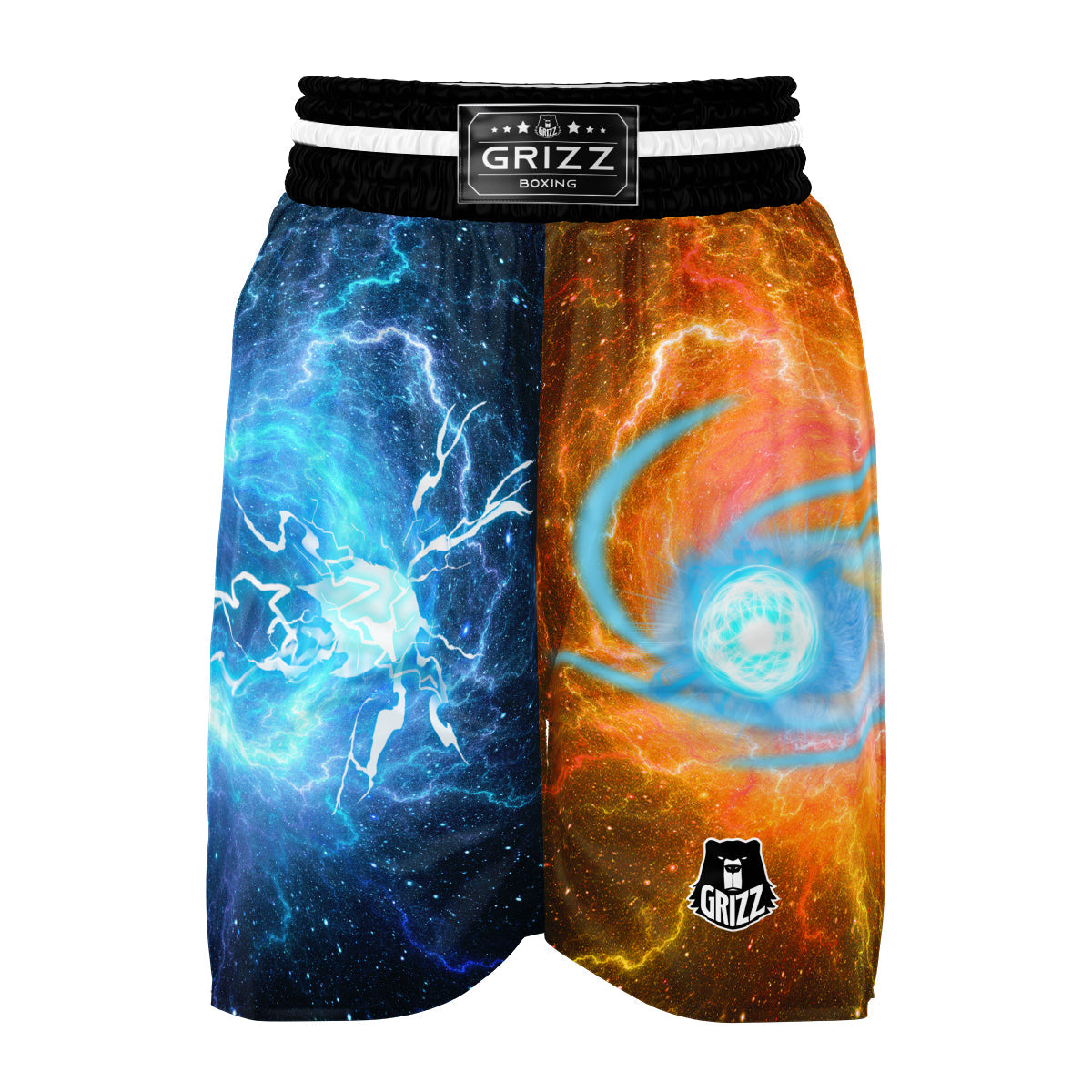 Chidori VS Rasengan Boxing Shorts-grizzshop