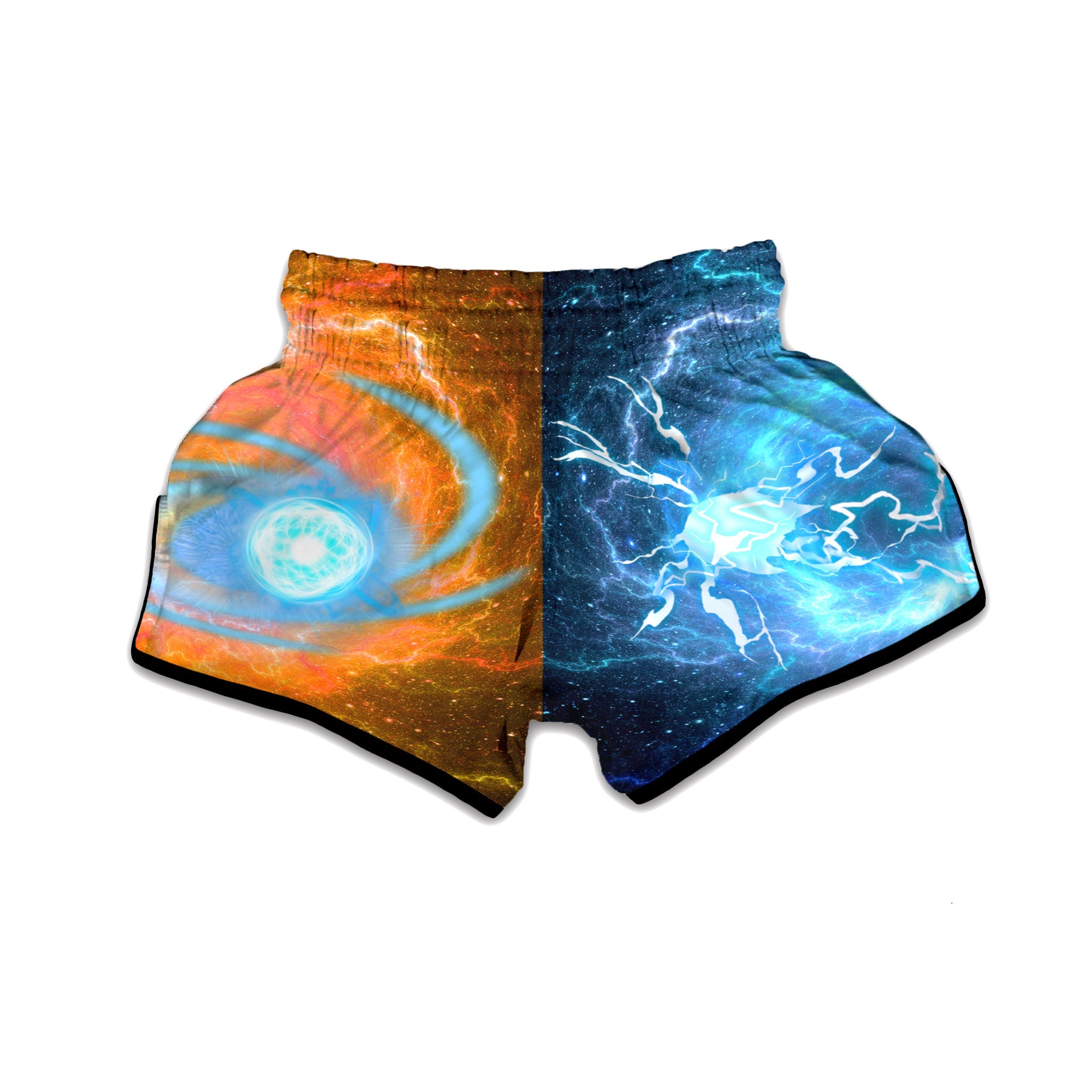 Chidori VS Rasengan Muay Thai Boxing Shorts-grizzshop