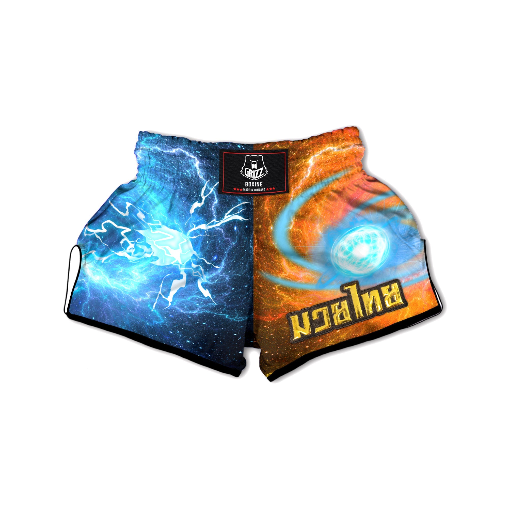 Chidori VS Rasengan Muay Thai Boxing Shorts-grizzshop