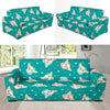 Chihuahua Dot Pattern Print Sofa Covers-grizzshop