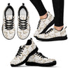 Chihuahua Pattern Print BLACK SNEAKER SHOES FOR MEN WOMEN-grizzshop