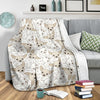 Chihuahua Pattern Print Blanket-grizzshop