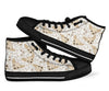 Chihuahua Pattern Print Men Women's High Top Shoes-grizzshop