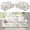 Chihuahua Pattern Print Sofa Covers-grizzshop