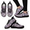 Chihuahua Print Pattern Black Sneaker Shoes For Men Women-grizzshop