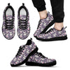 Chihuahua Print Pattern Black Sneaker Shoes For Men Women-grizzshop