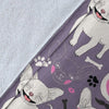 Chihuahua Print Pattern Blanket-grizzshop