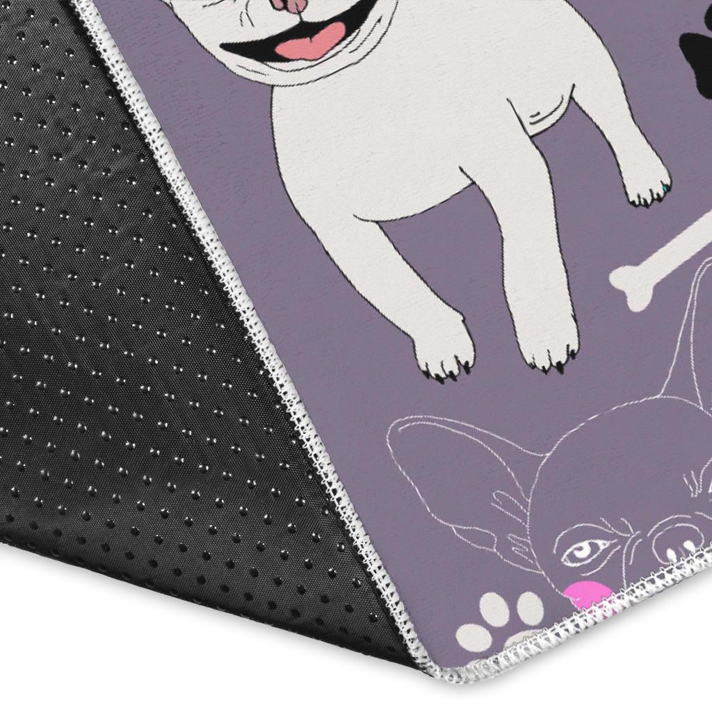 Chihuahua Print Pattern Floor Mat-grizzshop