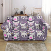 Chihuahua Print Pattern Loveseat Cover-grizzshop