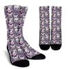 Chihuahua Print Pattern Unisex Crew Socks-grizzshop