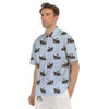 Chihuahua Sleeping Print Pattern Men's Short Sleeve Shirts-grizzshop