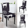 Chihuahua Space Pattern Print Chair Cover-grizzshop