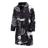 Chihuahua Space Pattern Print Men Long Robe-grizzshop