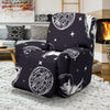 Chihuahua Space Pattern Print Recliner Cover-grizzshop