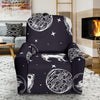 Chihuahua Space Pattern Print Recliner Cover-grizzshop