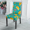 Chilli Taco Pattern Print Chair Cover-grizzshop