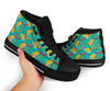 Chilli Taco Pattern Print Men Women's High Top Shoes-grizzshop