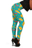 Chilli Taco Print Pattern Women Leggings-grizzshop