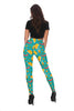 Chilli Taco Print Pattern Women Leggings-grizzshop